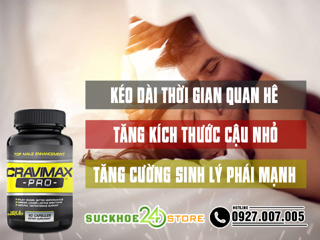 Công dụng của Cravimax Pro