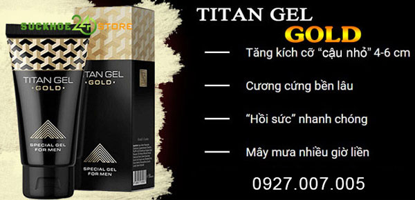 Công dụng Titan Gel Gold