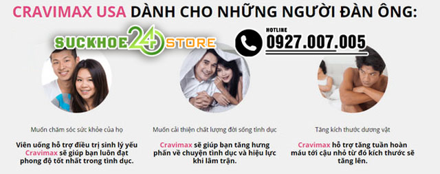 Dối tượng sử dụng Cravimax