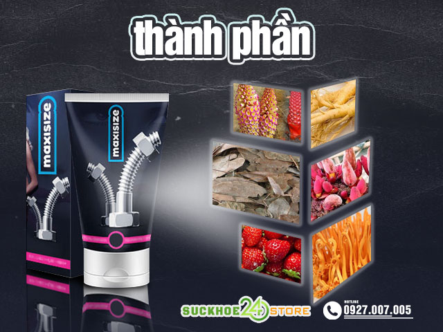 Thành phần của Maxisize