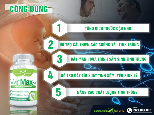 Công dụng của Winmax Plus