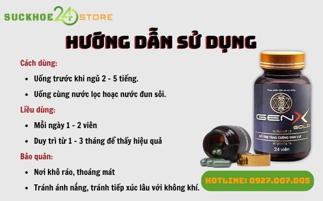 Hướng dẫn sử dụng Gen X Gold.