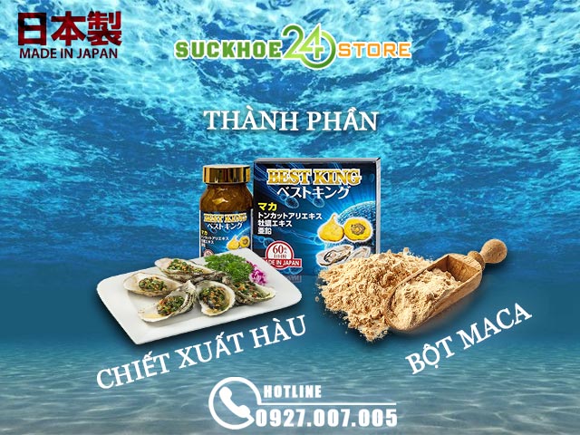 Thành phần của sản phẩm Best King