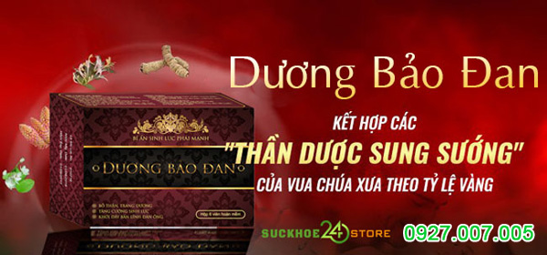 Cách dùng Dương Bảo Đan