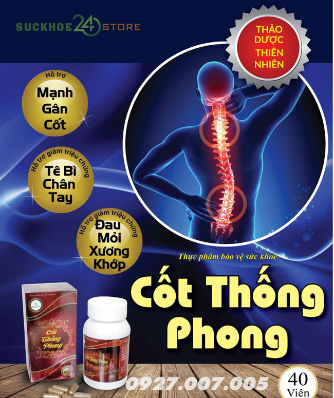 công dụng của thống phong