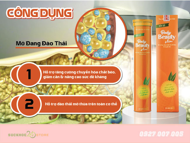 công dụng của body beauty slim