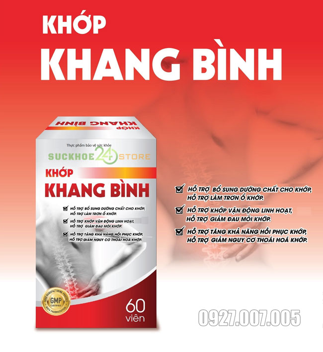 công dụng của viên uống khớp khang bình