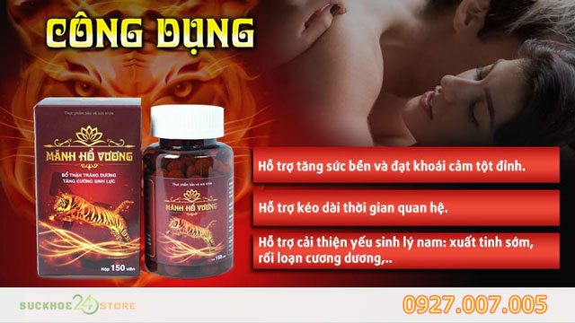 Công dụng của mãnh hổ vương