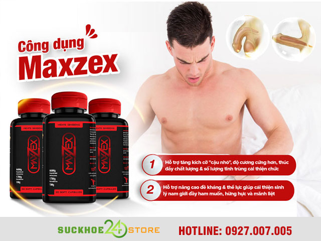 Công dụng của Maxzex