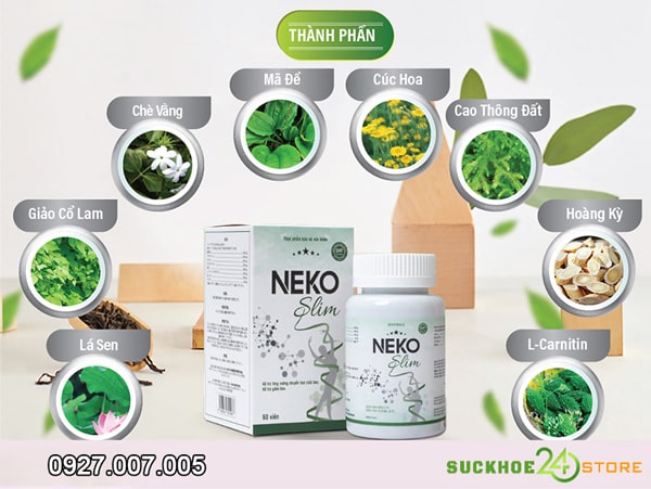 Thành phần của Neki Slim