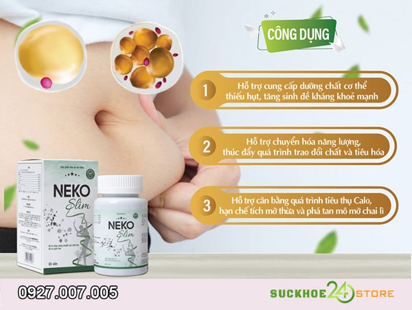 Công dụng Neko Slim