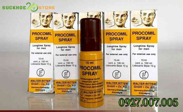chống xuất tinh sớm Procomil Spray