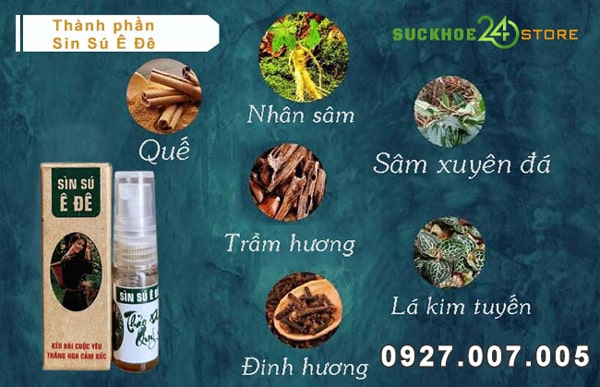 Thành phần của Sìn Sú Ê Đê