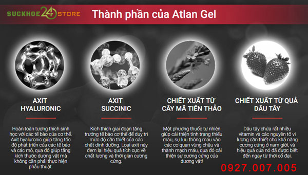 Thành phần của Atlant Gel