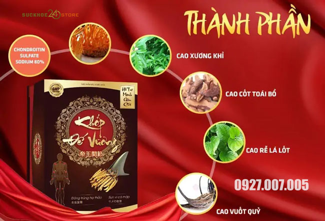 thành phần của khớp đế vương