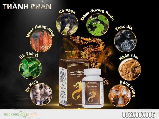 thành phần của phục thần công thành phần của phục thần công