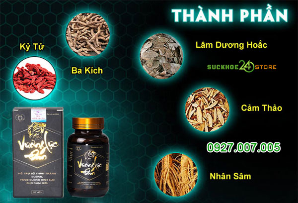 Thành phần của Vương Lực Đan