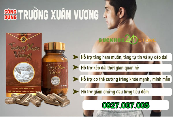 Công dụng của Trường Xuân Vương