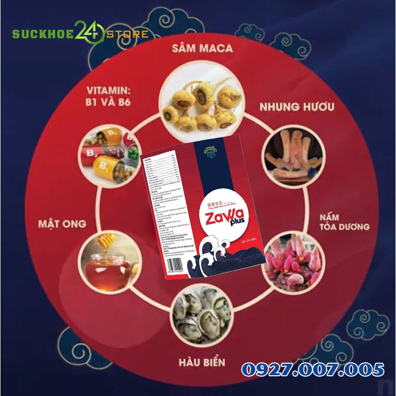 thành phần Zawa Plus