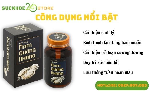Công dụng của Nam Cường Khang.