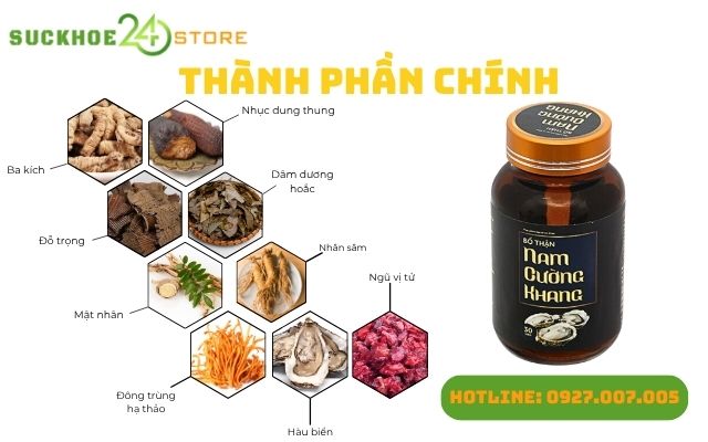 Thành phần chính của Nam Cường Khang.