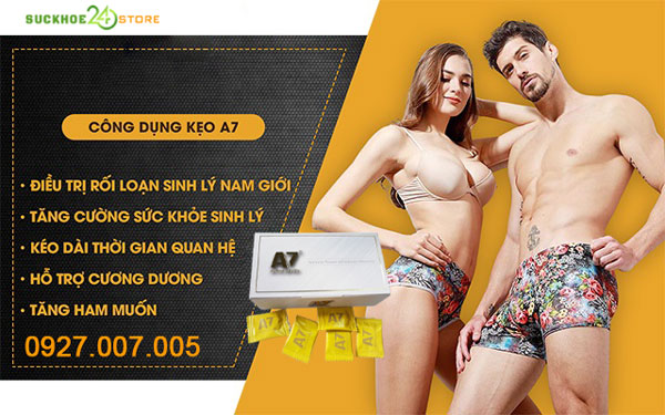 Công dụng của Kẹo Sâm A7