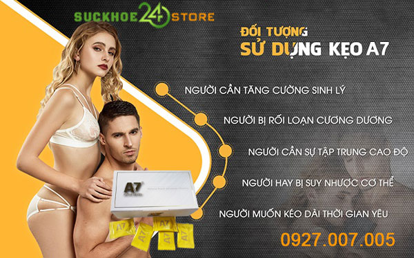 Đối tượng của Kẹo Sâm A7
