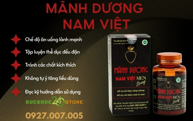 Những đối tượng nên và không nên sử dụng Mãnh Dương Nam Việt