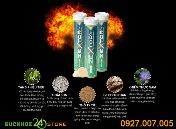 công dụng của zextor