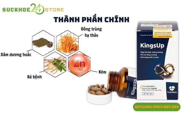 Thành phần chính của KingsUp.