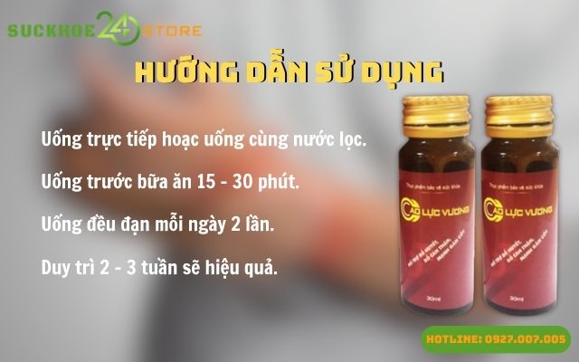 Hướng dẫn sử dụng Cao Lực Vương.