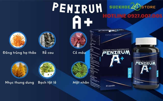 Thành phần ưu việt của Penirum A+