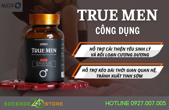Công dụng của True Men
