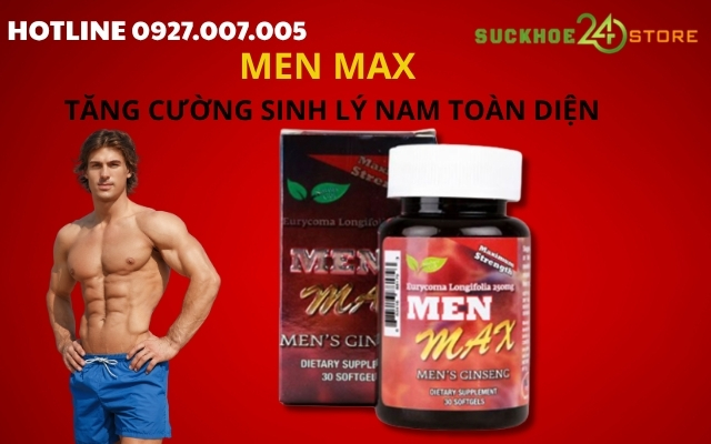 Men Max là gì? Tổng quan chi tiết về viên uống hỗ trợ sinh lý