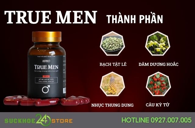 Thành phần của True Men