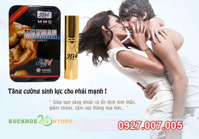 xịt maxman chống xuất tinh sớm