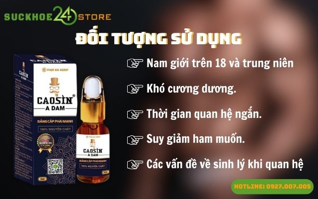 Đối tượng sử dụng Sìn Sú Adam