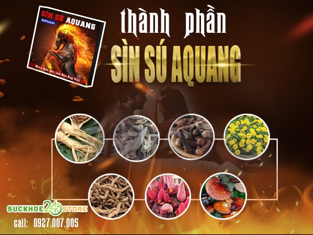 sìn sú aquang thành phần