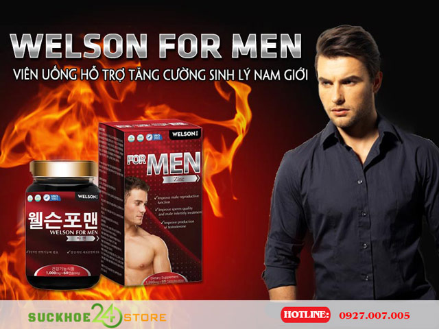 Giới thiệu sản phẩm Welson For Men