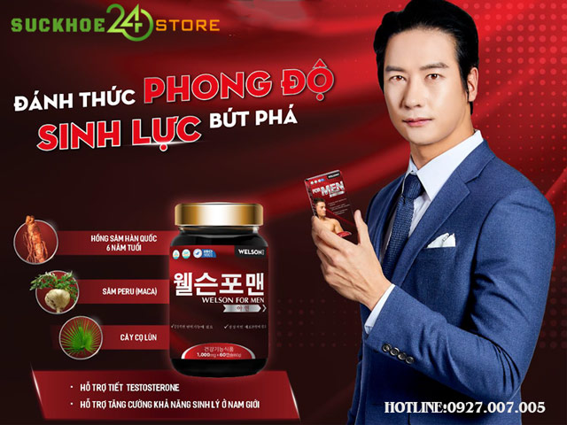 Công dụng của Welson For Men
