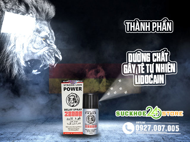Thành phần của Power 28000
