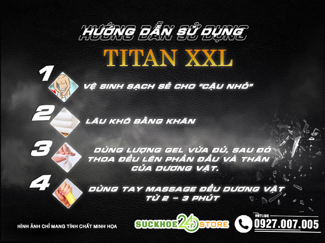 Hướng dẫn sử dụng Titan XXL