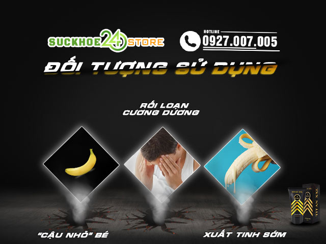 Đối tượng sử dụng Titan XXL