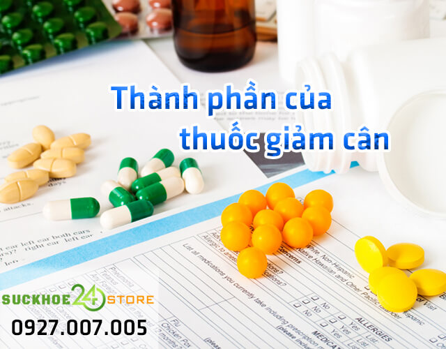 Các thành phần chính của thuốc giảm cân của Mỹ