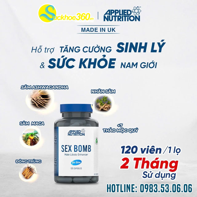 Sex Bomb For Him có gây tác dụng phụ không?