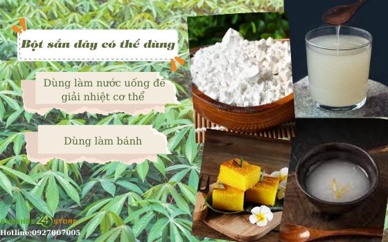 bột sắn dây