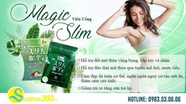 công dụng viên uống giảm cân Magic Slim